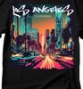 Los Angeles California T-Shirt: Neon City Graphic Tee