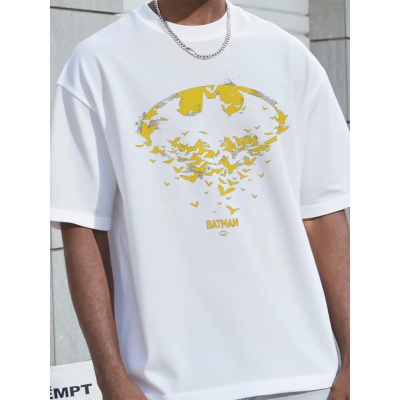 

European sizes Men s Summer T-shirt, Featuring Breathable, Perfect for Casual Wear, Travel, and Stylish Outings 4XL білий