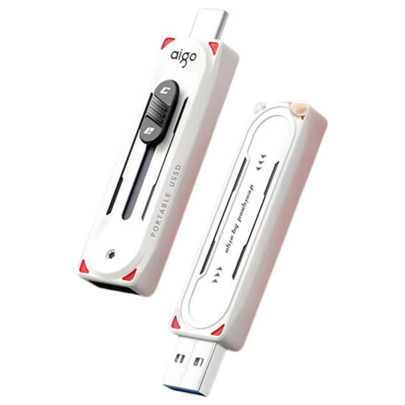 aigo M0 512GB USB-C Dual-Interface SSD Flash Drive