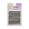 Exclusive Transparent Stem Fishtail Natural Single-Cluster False Eyelashes for Beginners