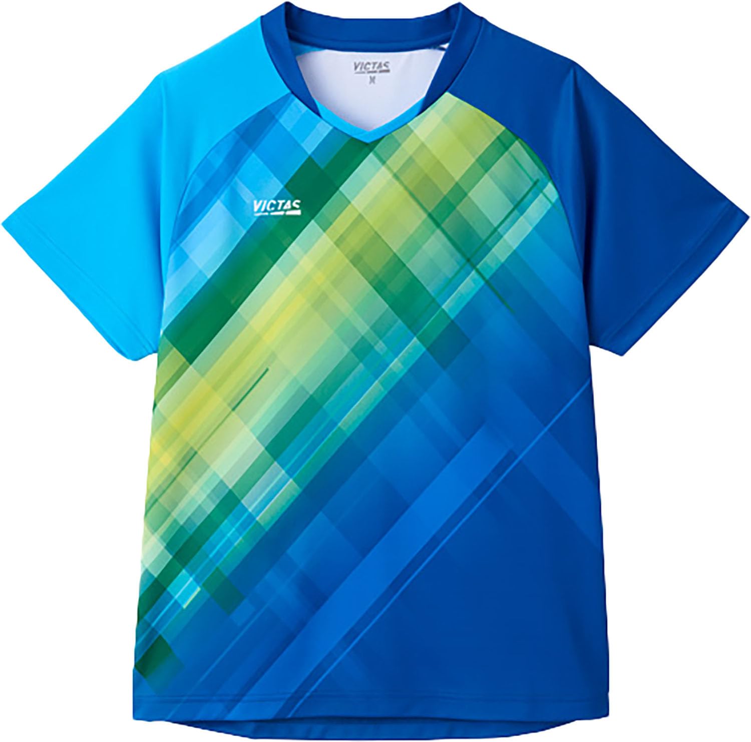 

Настольный теннис Настольный теннис Градиент Клетка Игра 612501 [Victus] Форма, J.T.T.A (Ассоциация Японии) Одобрено, Влагоотводящее, Быстросохнущее, Унисекс, синий