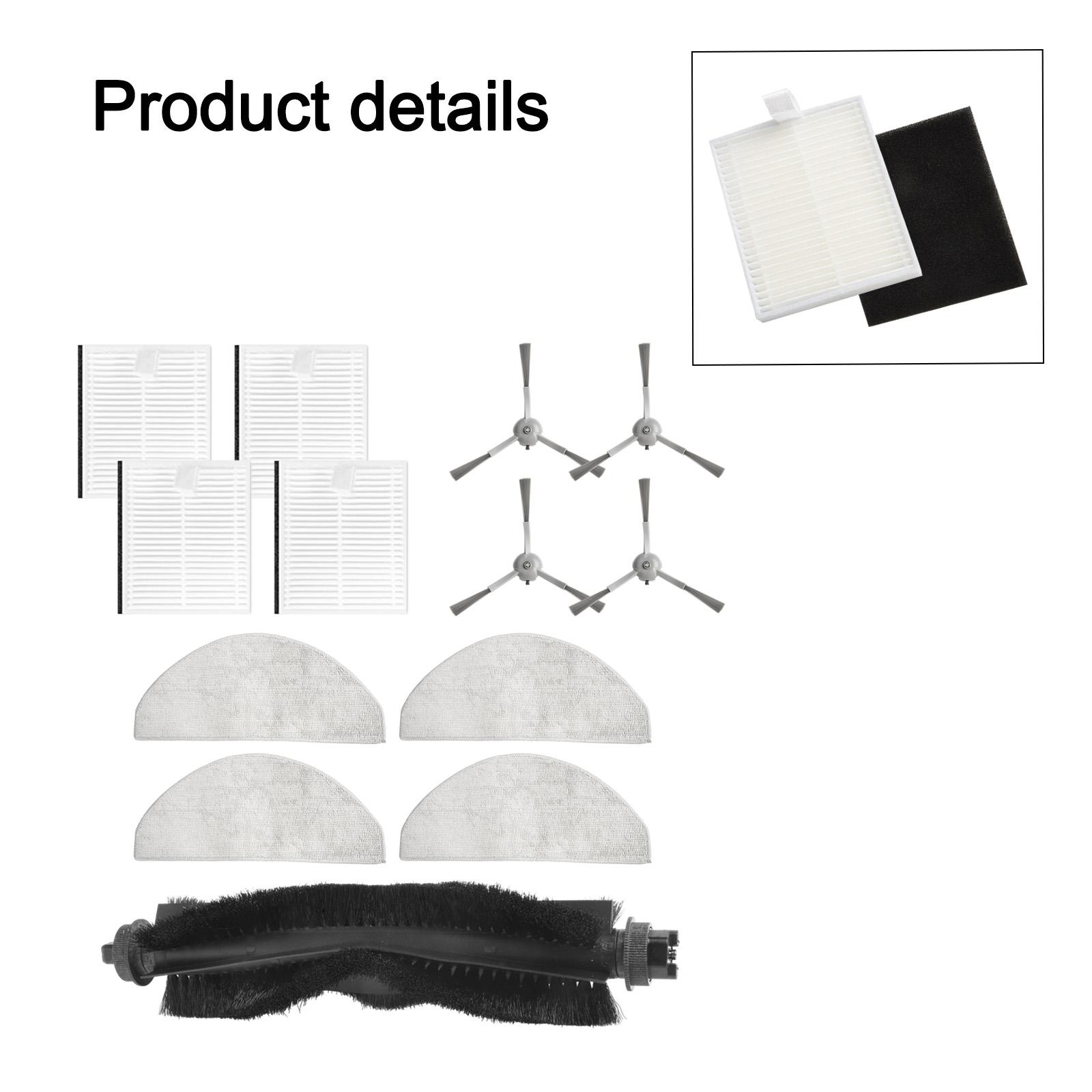 

1 Set For Hoover HG4 For Hydro Pro / For Hydro Filter Mop Cloth Main Side Brush Kit Vacuum Cleaner Accessories Spare To Replace China Mainland