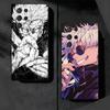 Anime Gojo Satoru JUJUSU Soft Phone Case for Samsung Galaxy S26 S25 Edge S24 Ultra S23 Plus S22 S21 FE S20 Black Cover Back Shel