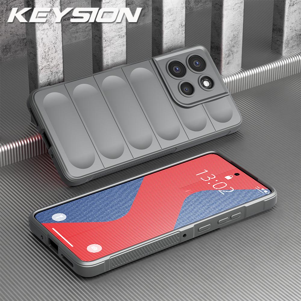 KEYSION Støtsikkert Matt Telefondeksel for Motorola MOTO G86 G56 5G Sklisikkert Mykt Silikon Telefondeksel for MOTO G75 5G G15 Power