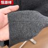 Hengyuanxiang Men's Cashmere Blend Half-Zip Pullover Sweater