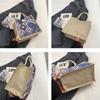 Canvas Bags For Women Shoulder Bag Retro Casual Tote Handbags Ethnic Style Large Capacity Hand Bags Japanese Style Student Bag