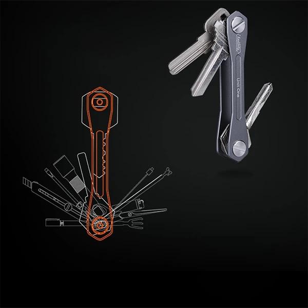 1PC Smart Portachiavi Mini Portachiavi Chiave compatta Decorativa Clip per supporto Home Storage Clip per chiave in metallo