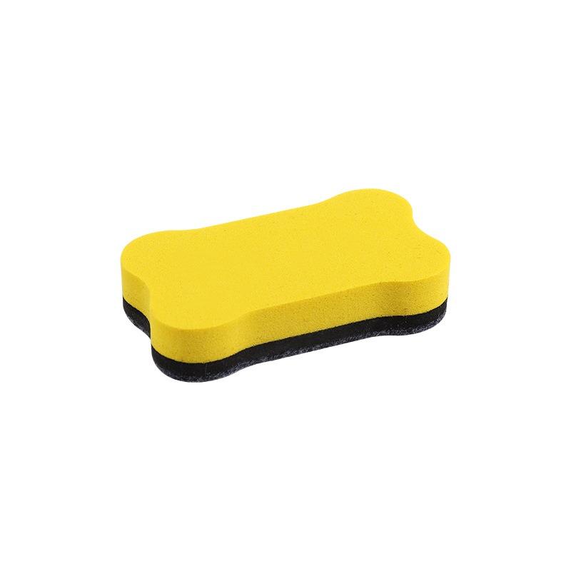 Magnetic Felt Small Bone Shaped Eva Whiteboard Eraser Cleaning Tool