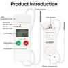LCD Display USB Temp Data Logger 65000 Sets Datalogger PDF Report -30~70℃ Temperature Recorder for Food Medicine Cold Chain