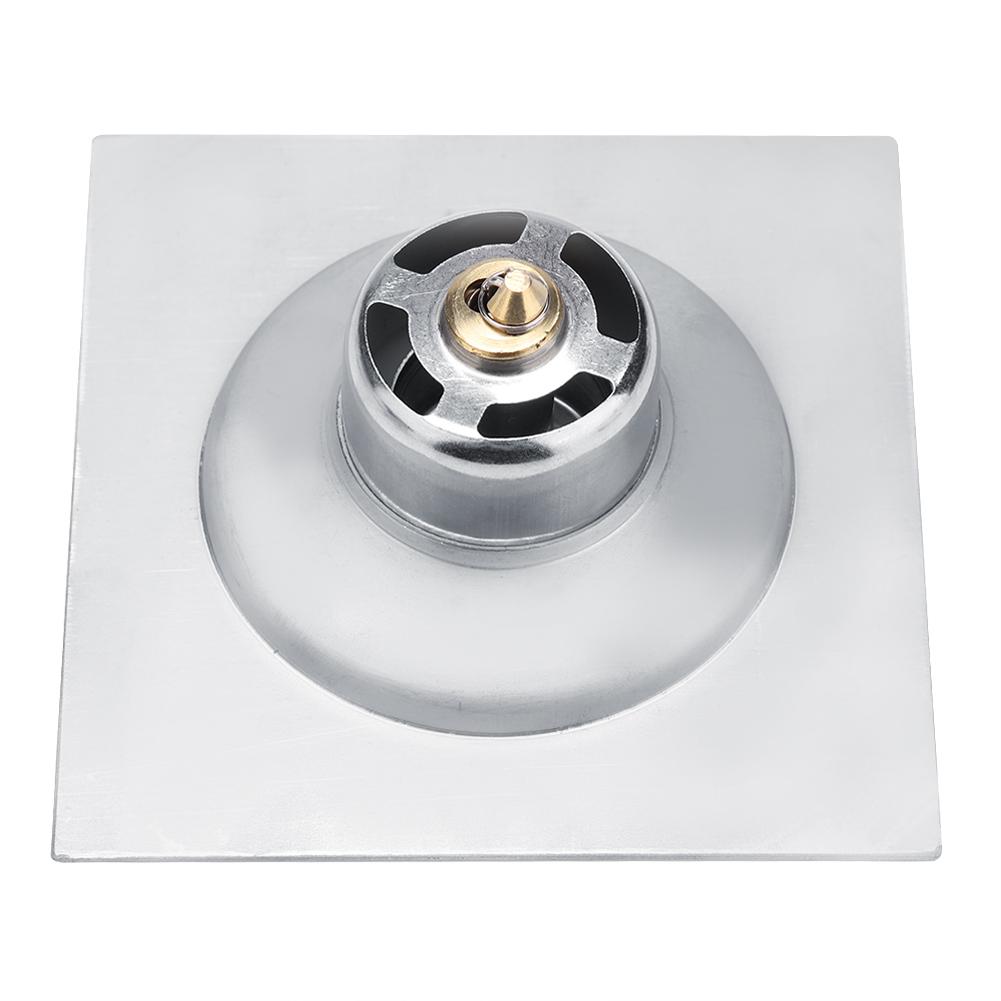 Stainless Steel Pedal   Type Floor Drain for Bathroom Washroom Garage Basement (#1)