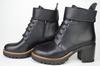 Boots with Heels Evromoda 2622 36 Black Leather