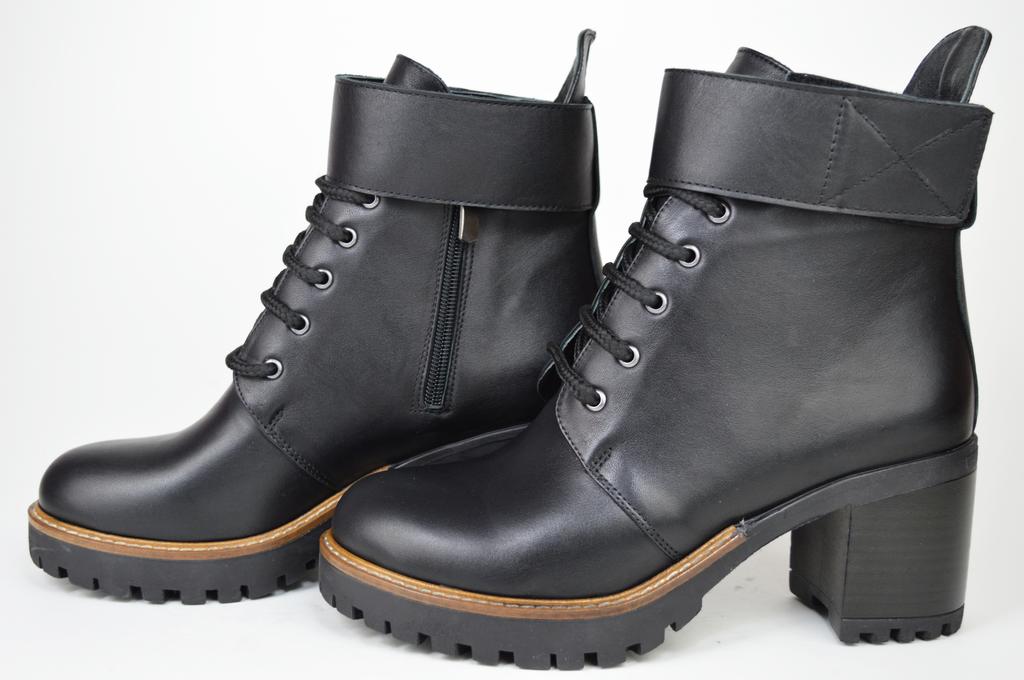 Boots with Heels Evromoda 2622 36 Black Leather
