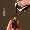 Sandalwood Zodiac Horse Keychain Pendant for Men & Women