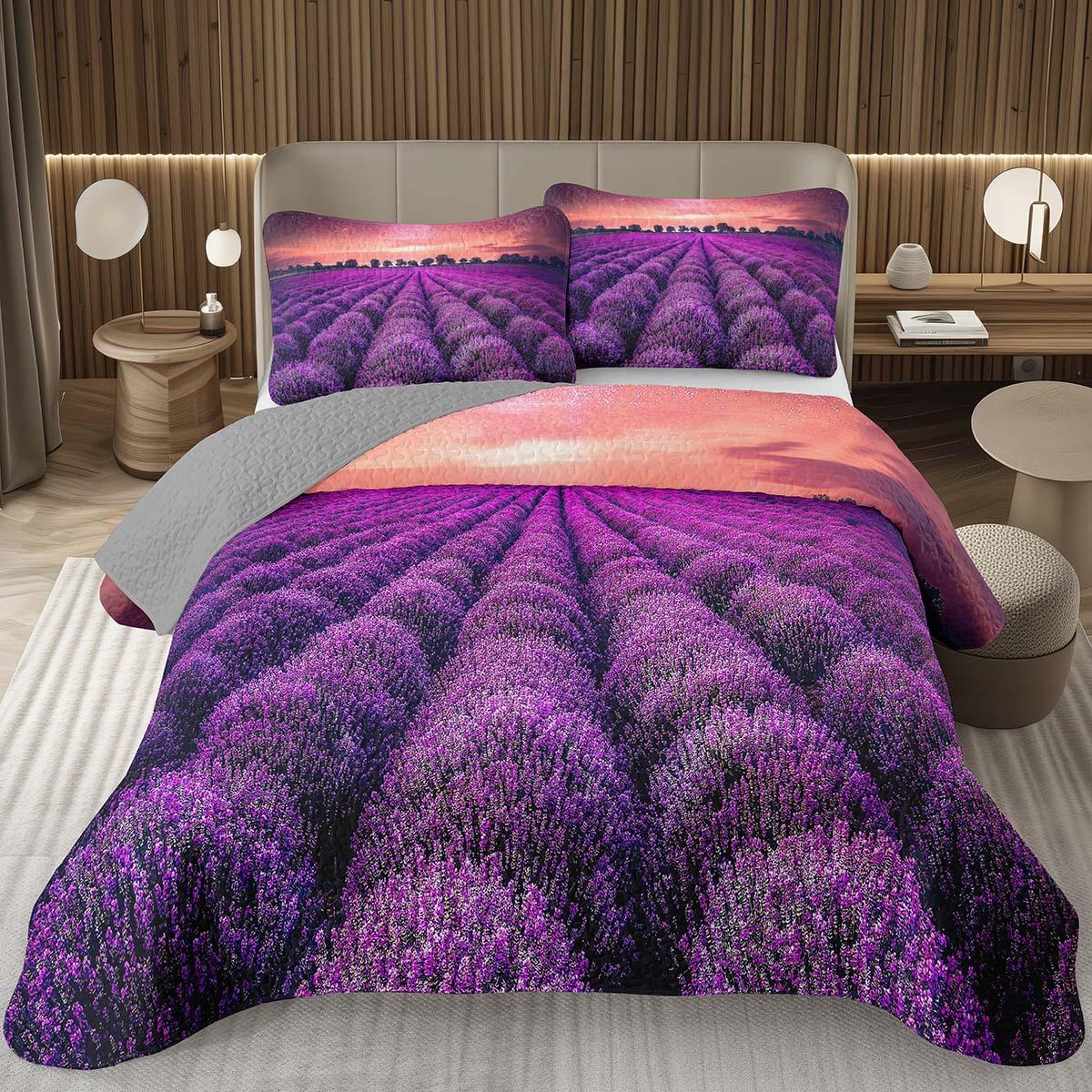 

Comforter Romantic Floral Set For Girls Teen Botanical Twin Garden Flower Quilt Set Reversible Grey Quilted Bedding Set Comforter (quilt)-EU Single(135*200cm)3pcs
