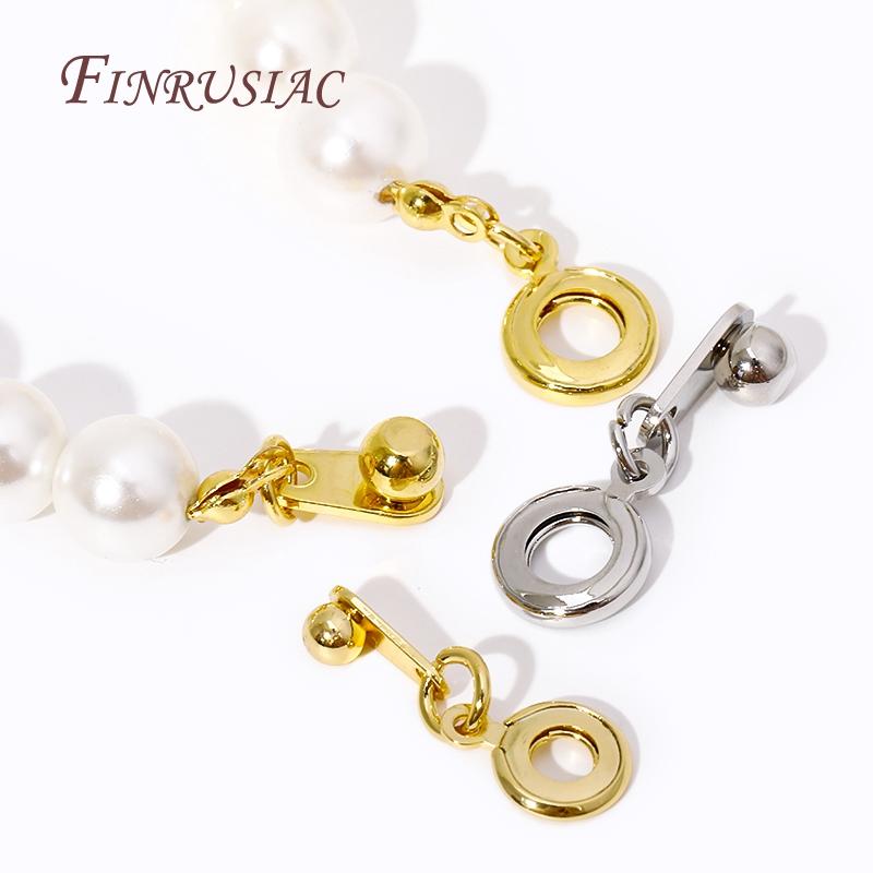 Jewellery Connecting Clasps 18K Gold Plated Snap Clasp For Bracelet Jewelry Making Supplies DIY Accessories Necklaces Connectors