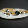 Silver Earrings with Topaz London Blue (2188728)