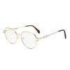 JYL TS Sunglasses UV Round Diamond Metal Street/3754