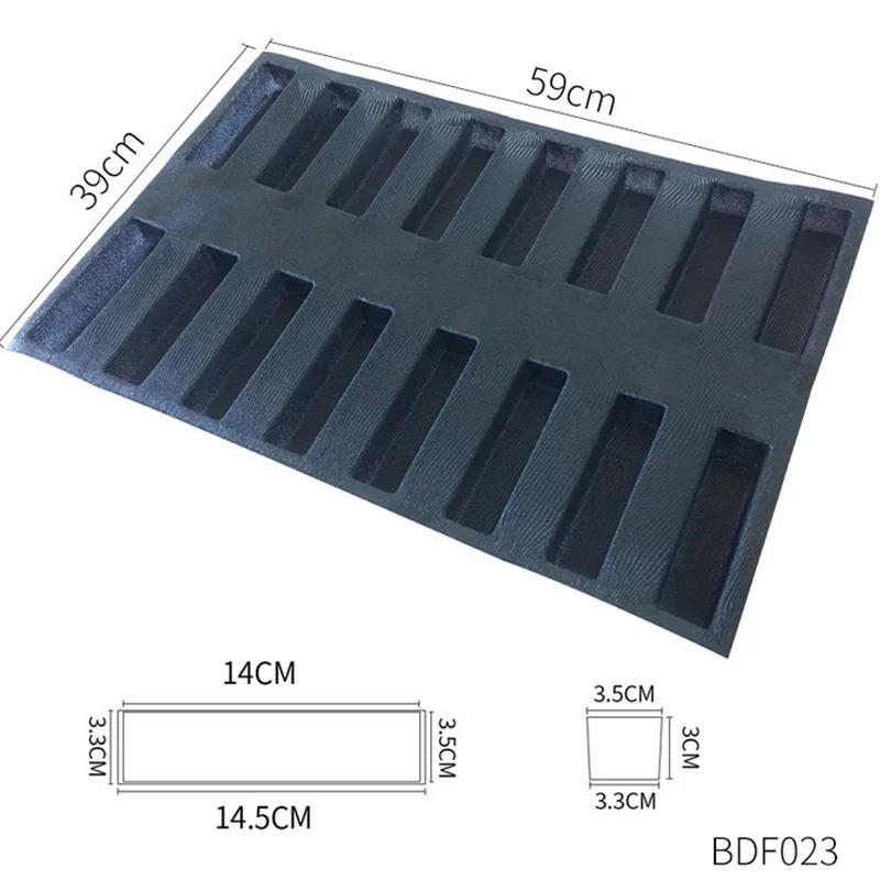 Silikonové síťované perforované formy na chléb Nepřilnavé pečicí plechy Formičky na hamburgery Forma na briošky Podnos Forma na francouzský chléb