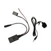 6000 CD Device BT 5.0 Aux Audio Adapter Microphone Handsfree Kit 5V Power Voltage Replacement for Ford 6000CD Stereo