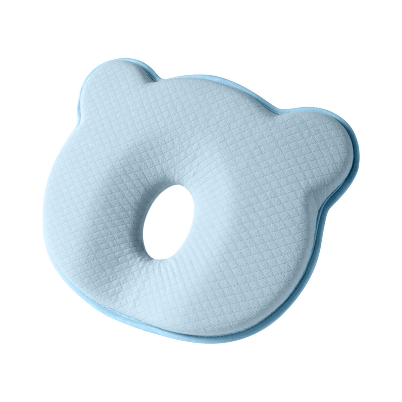 

Детские подушки для сна новорожденного, новая мягкая подушка из пены с эффектом памяти для новорожденных, предотвращает плоскостопие, приятные для кожи хлопковые наволочки One Size