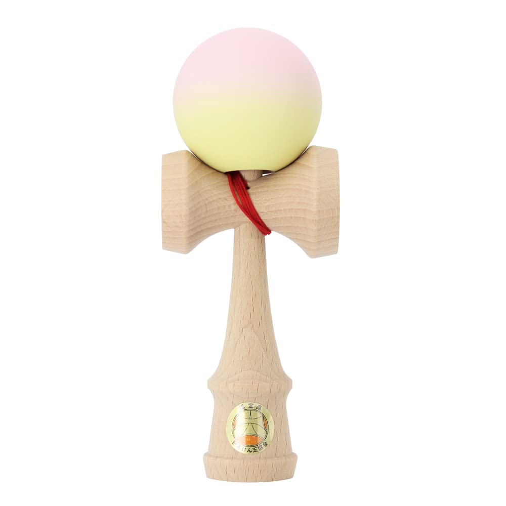 

Yamagata Kobo Competition Kendama [Ozora] (Certified by Japan Kendama Association) Matte Pink & Yellow