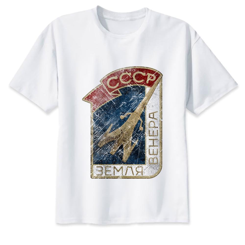 CCCP Russian T Shirt USSR Soviet Union KGB Moscow New Arrival Russia tshirt Fashion t-shirts Custom funny Design