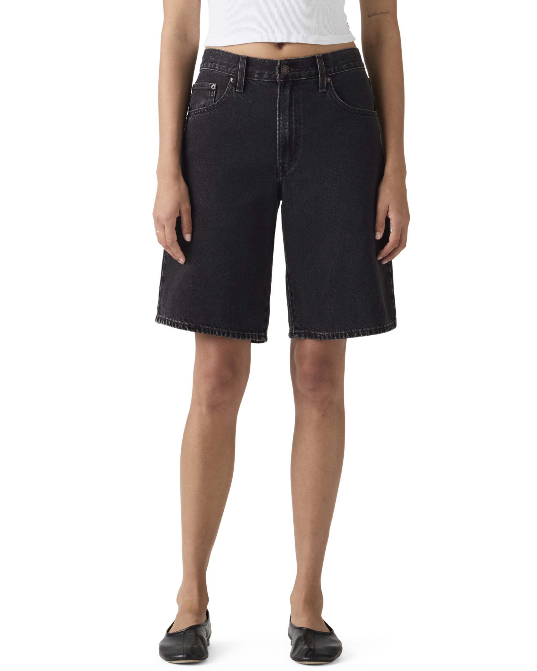 

Levi s BAGGY DAD Mid-length Shorts Women s 0009 W25