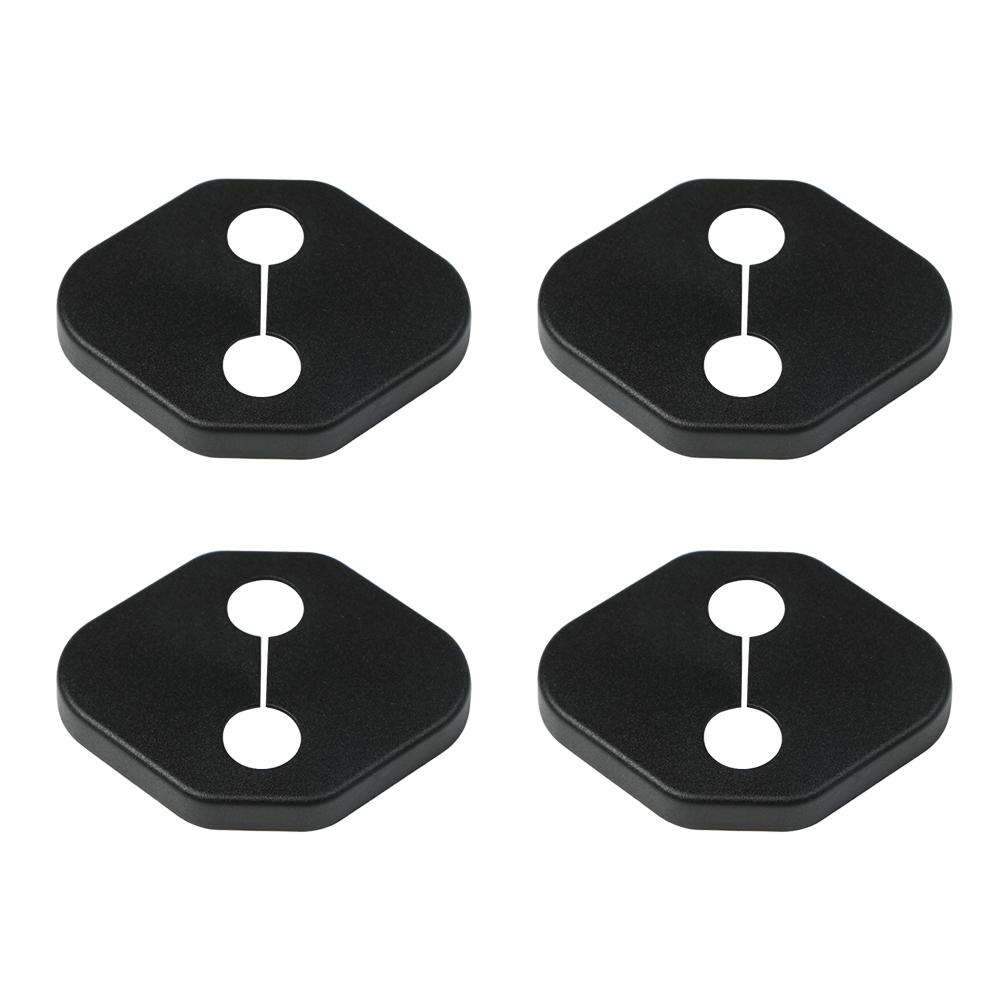 

4PCS for Toyota Corolla Camry RAV4 Yaris Prius C-HR Chr Buckle Car Styling Protective Auto Door Lock Stopper Limiting Cover Case