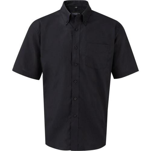 

Russell Collection Mens Short Sleeve Easy Care Oxford Shirt 17.5inch