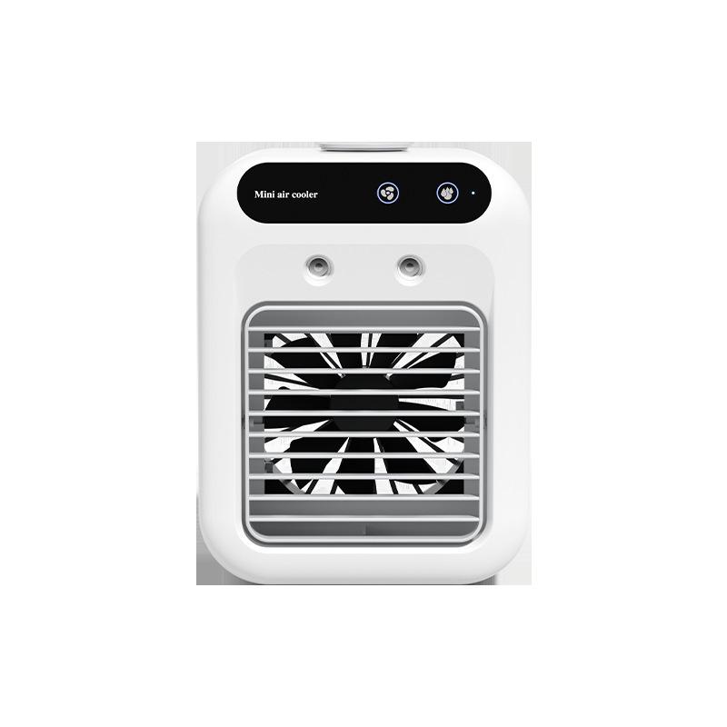 Compact Portable Cooling Fan - Mini Desktop Air Conditioner for Dorms and Students 114*164*214 mm