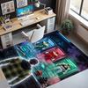 Mighty Morphin Power Rangers Pattern Rug, Indoor/Outdoor Mat, for Picnic, Gameroom, Bedroom, Office, Living Room, Home Decor Carpet, Birthday Gift