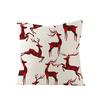 Linen Christmas Pillowcase Home Christmas Sofa Pillowcase Christmas