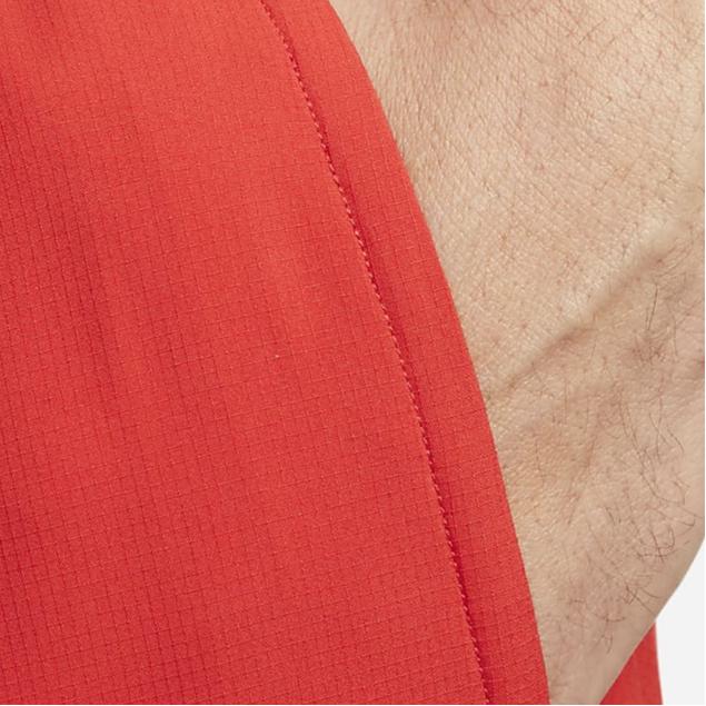 Nike Solid Color Brand Logo Split High Waist Drawstring Casual Shorts Men Shorts Red DM4761-657