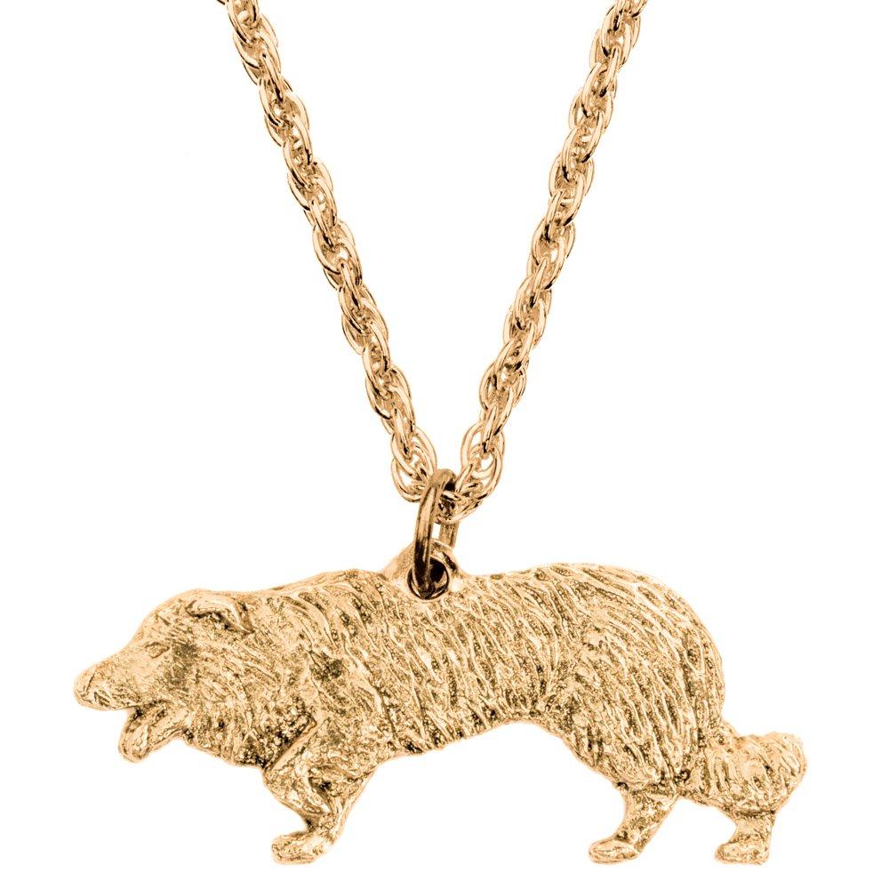 Border Collie British-made Art Dog Pendant Necklace Collection