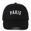 Unisex Herbstmode Britischer Stil PARIS Stickerei Baseballkappe - Lässig, Gesichtsverschmälerndes Entenschnabel-Design