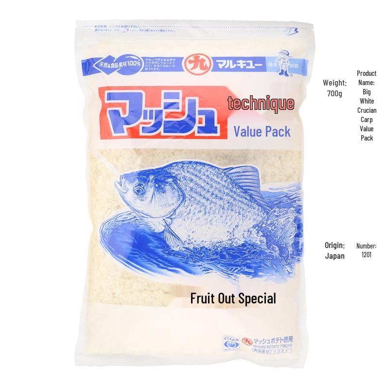 

Marukyu Великі Сніжинки Персикова Наживка для Коропа та Групера 1201