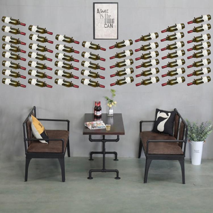 Supporto a mensola per esposizione vini Singolo Organizer per conservazione Champagne per Cucina Bar