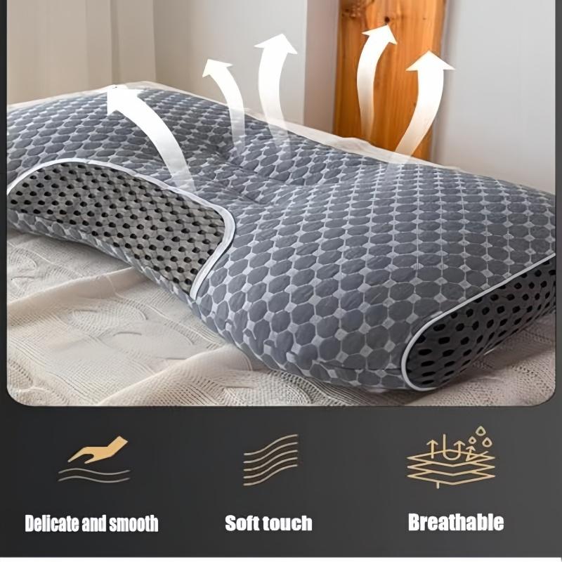 Home Cervical Memory Pillow, Helps Sleep and Protects The Neck Home Pillow,Gray