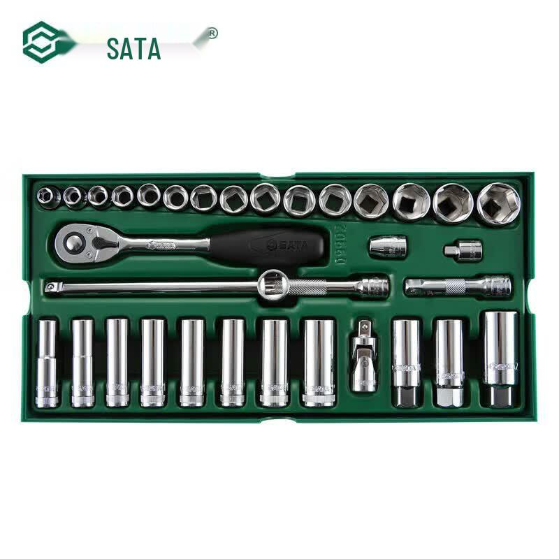SATA 33-Piece 10mm Socket Set