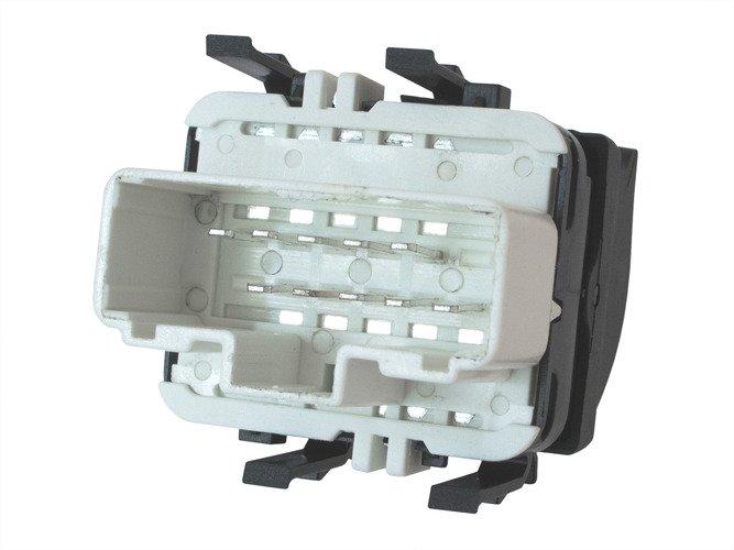 Renault Megane II 02-08 Electric Window Control Panel, 2 Buttons, Left