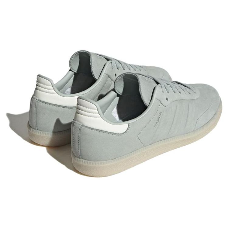 adidas Originals Samba 'Wonder Silver' Unisex Low-Top Leather Sneakers IE4957