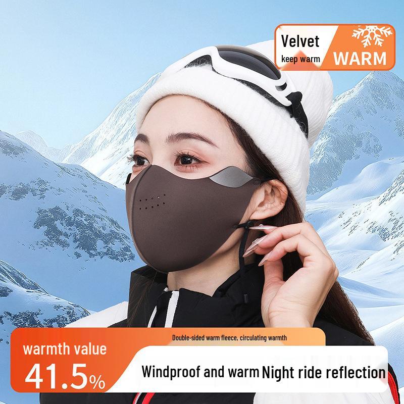 Newcomer Special: Autumn/Winter Thick Cashmere Velvet Eye Protection Mask