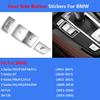 Chrome Button Stickers Cover Trim For BMW 5 6 7 Series X3 X4 X5 X6 F10 F07 F11 F01 F02 F06 F12 F25 Interior Hanbrake Accessories