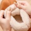 Bag and wool cotton slippers Winter high-top thick-soled plush snow boots Integrated thermal cotton slippers