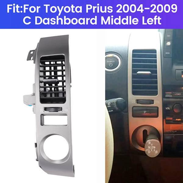 Set of 4 A/C Vents (Left, Middle, Right) for 2004-2009 Toyota Prius