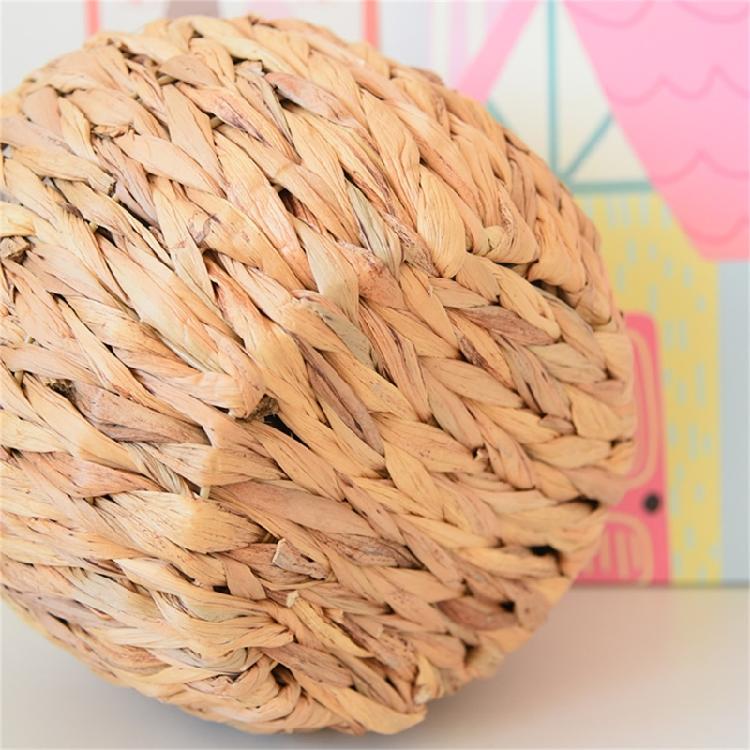 Gourd Grass Plant Holder Stool Flower Pots with Plastic Lining Decorative Planter Basket for Balcony Or Living Room Use