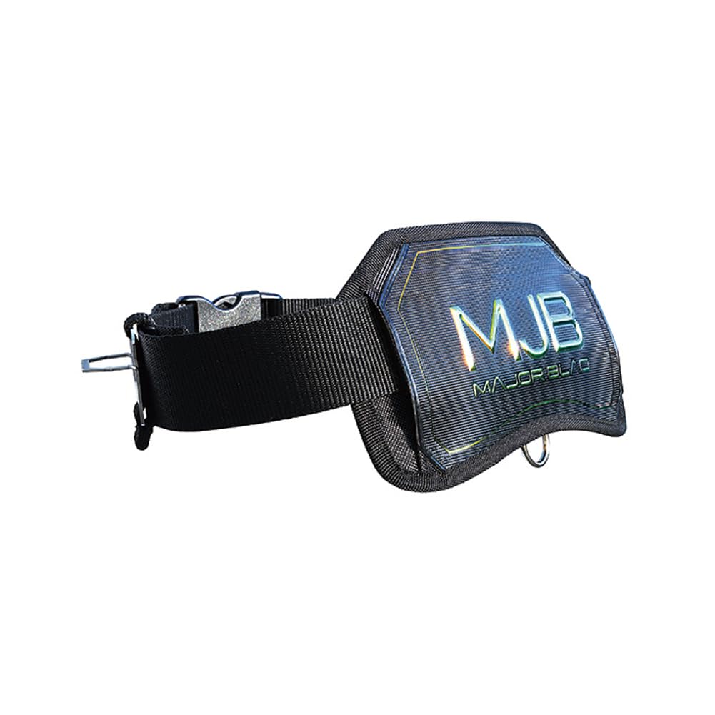 Pasek Wspierający Shimotsuke Ayu, Czarny x Złoty, Duży, Talia 85-120 cm