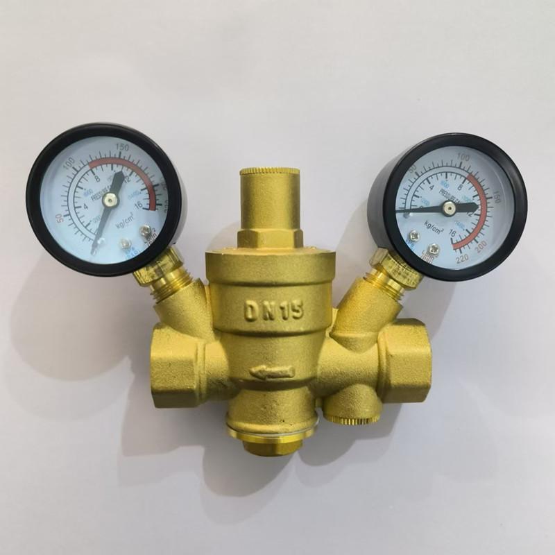 All-Copper Dual Strap Pressure Reducing Valve for Tap Water & Water Heaters