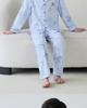 Lulu Niu Jungen Reine Baumwolle Frühling/Herbst Pyjama - Langarm Homewear für Kinder, 2025 Kollektion
