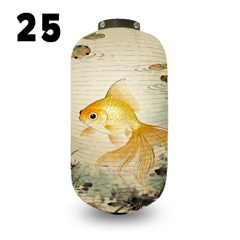 Japanese Style Koi Fish Pattern Lantern Restaurant Bistro Izakaya Yakitori Shop Decoration Festival Party Decor Cloth Lantern
